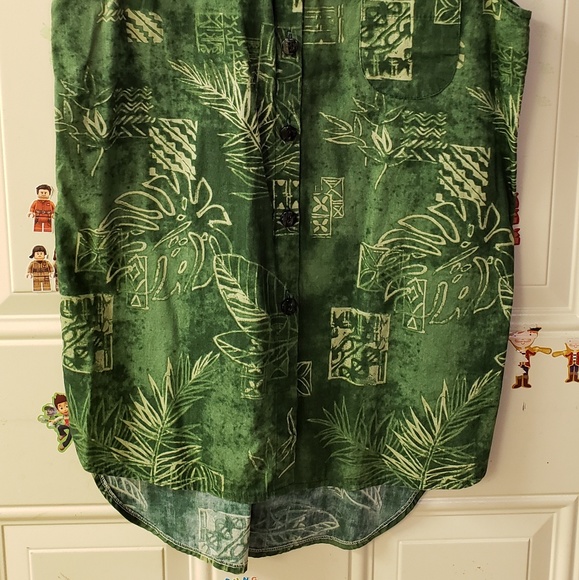 Women Floral Green Shirt - Picture 2 of 5